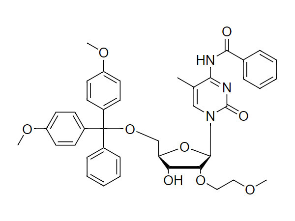 N4-Bz-5-Me-5' -O-DMT-2'-O-MOE-C