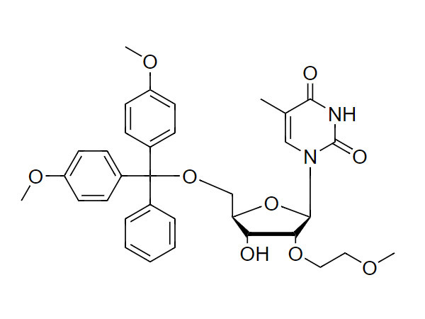 5' -O-DMT-3'-O-MOE-T-CE
