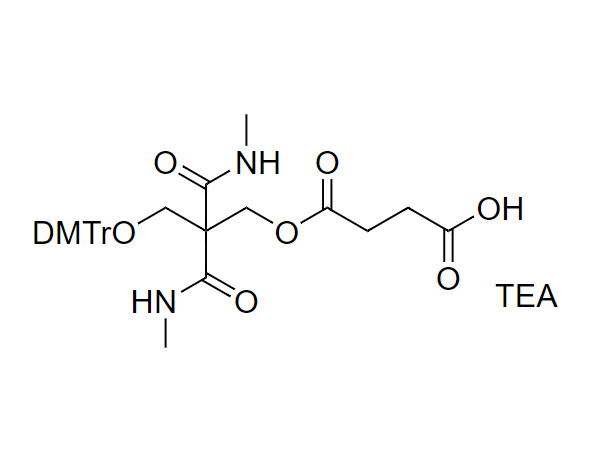 3-O-DMT-2, 2-(dicarboxymethylamido)propyl-1-O-succinate, TEA salt