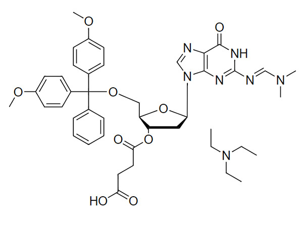 N2-dmf-DMT-2'-dG-3'-Succinate, TEA salt