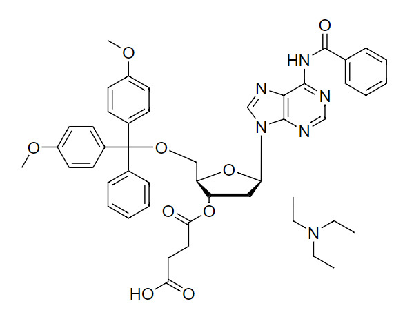 N6-Bz-DMT-2'-dA-3'-succinate, TEA salt