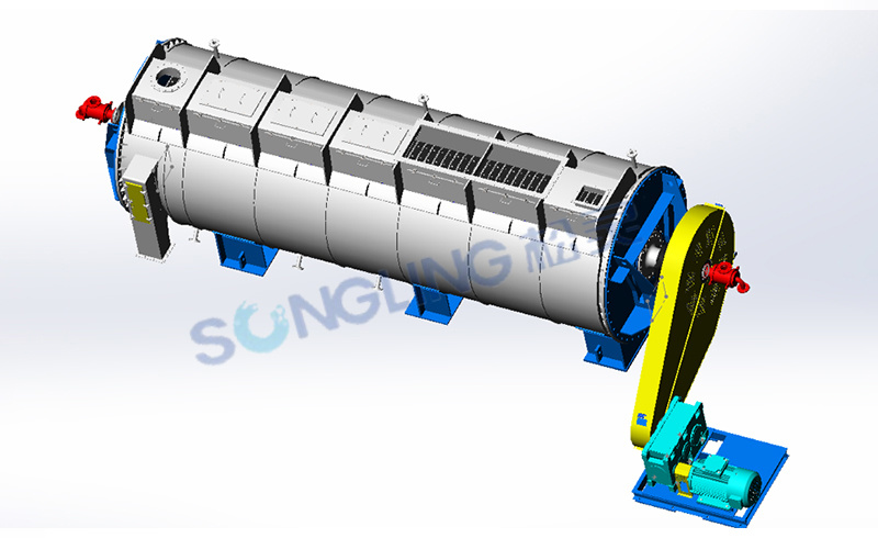 Disc Dryer for Bulk and Viscous Materials