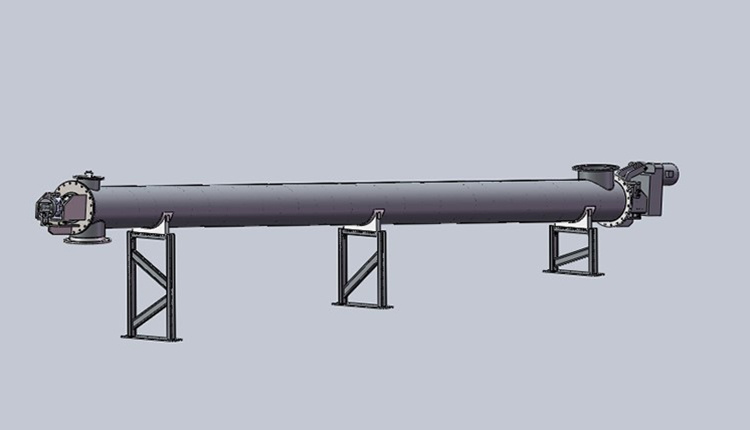 Operation steps for installation and removal of low price screw cooler for CFB boilers