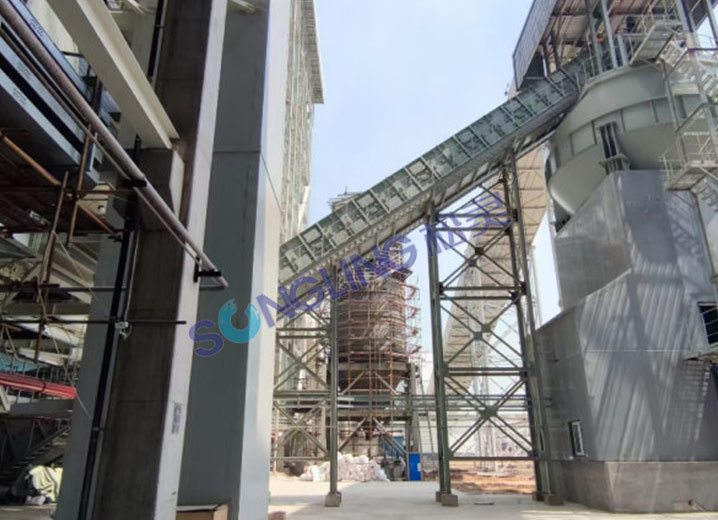 Dry Slag Conveyor for Henan Nengxin Thermal Power Co., Ltd., China