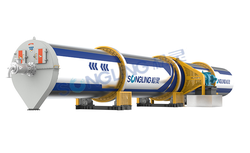 Rotary Drum Dryer for Sludge Drying System, Coal Drying System and Coal Slurry Drying System