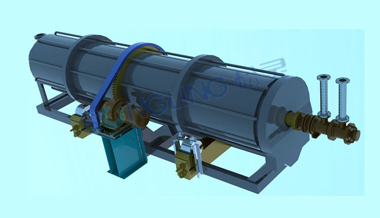 Rotary Ash Cooler for CFB Boilers