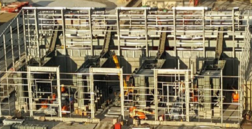 Submerged Flight Conveyors for Duke Cayuga Coal Fired Power Plant Project, USA