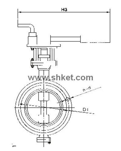 Teflon-Seal Butterfly Valve