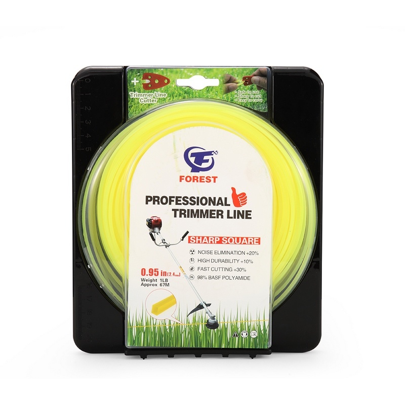 1LB 2.4mm Square PP Stand Blister