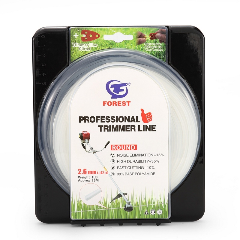 1LB 2.6mm Round PP Stand Blister