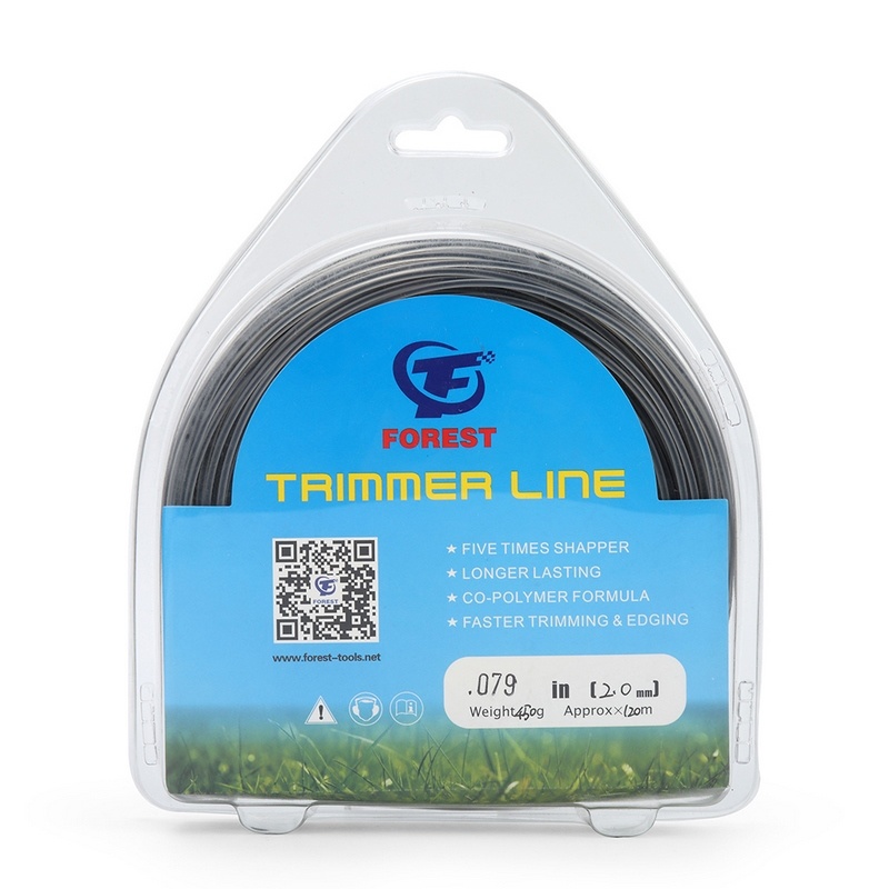 Linha de corte dupla quadrada de 2,0 mm 1/2LB