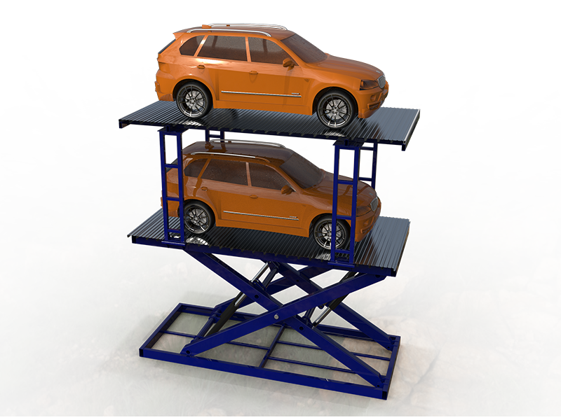 Double Deck Scissor Car Lifts