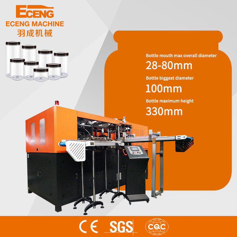 J4 4 Cavity PET Jar Manufacturing Machine