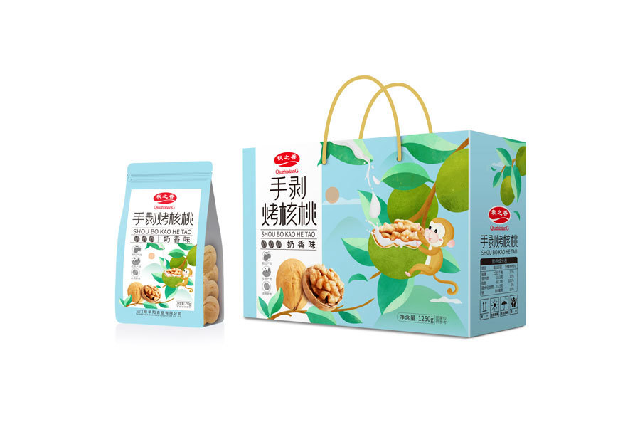 手剥烤核桃（奶香味）
