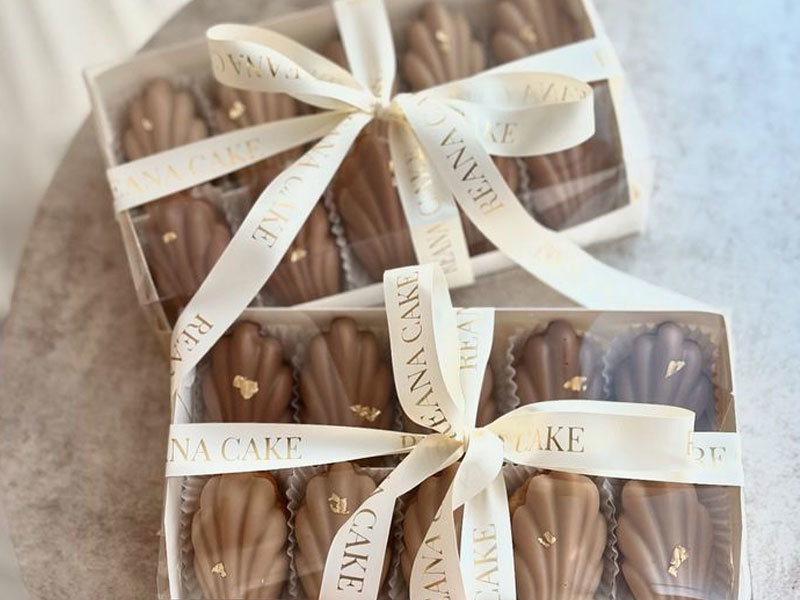 Dessert packaging ribbons