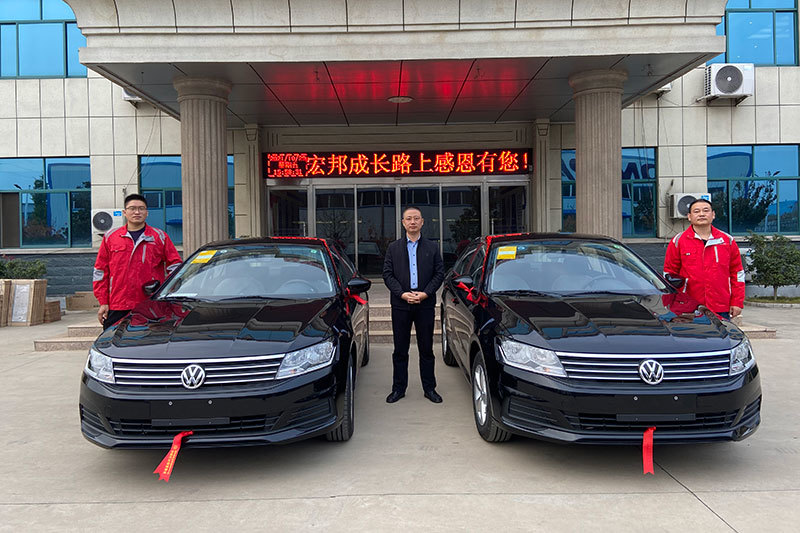 Employee car distribution in 2020