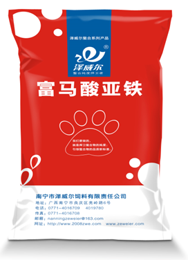 Amount of ferrous fumarate added to laying hen feed