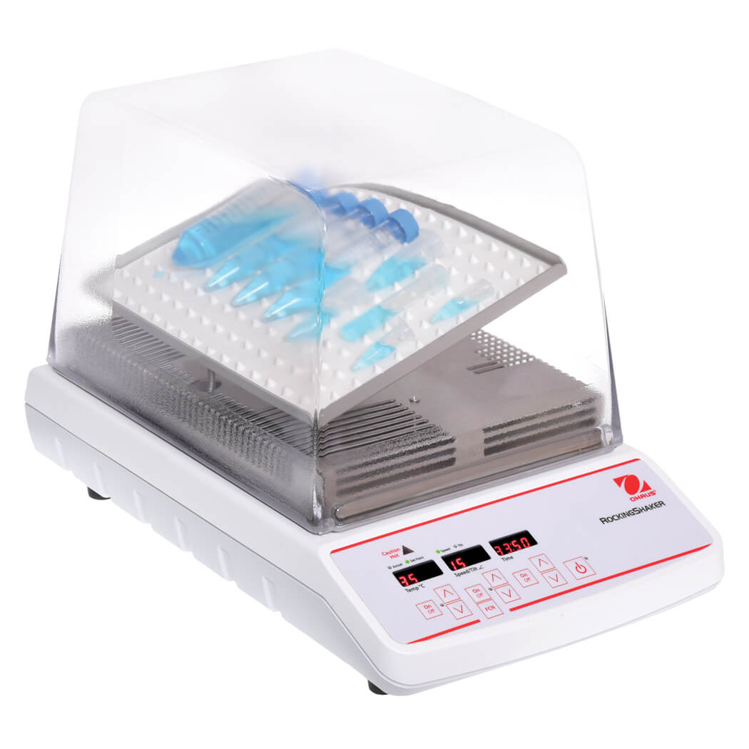 Ohaus 2D swing shaker, 3D wave incubator shaker