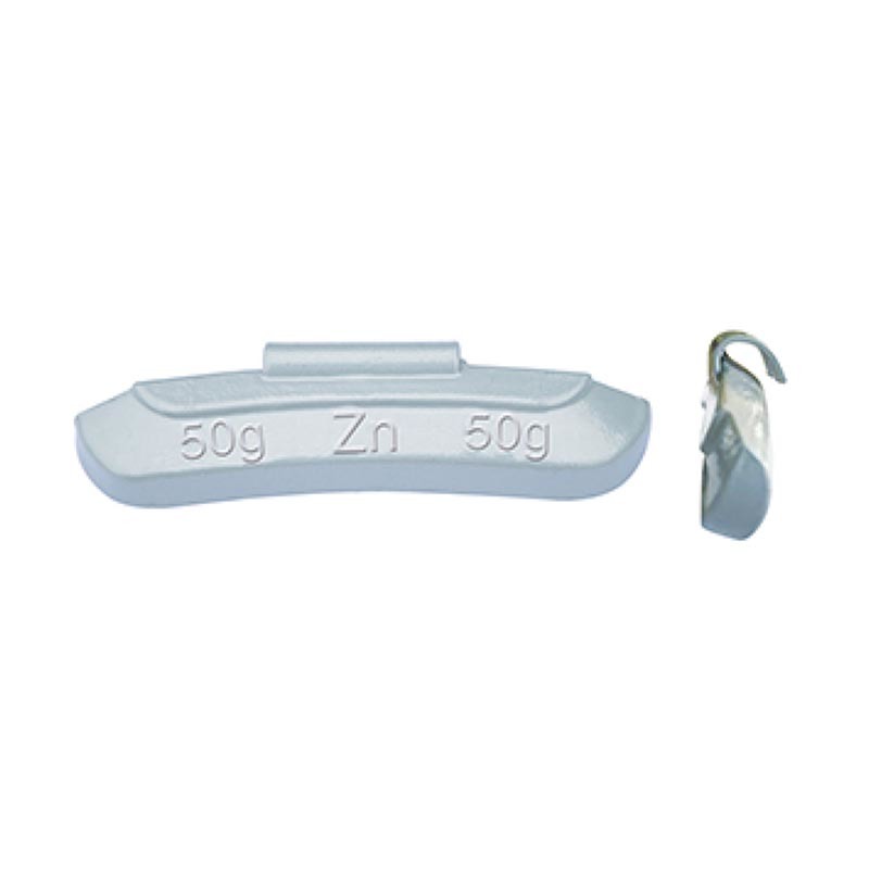 FY-027 Zinc clip on weights for steel rim