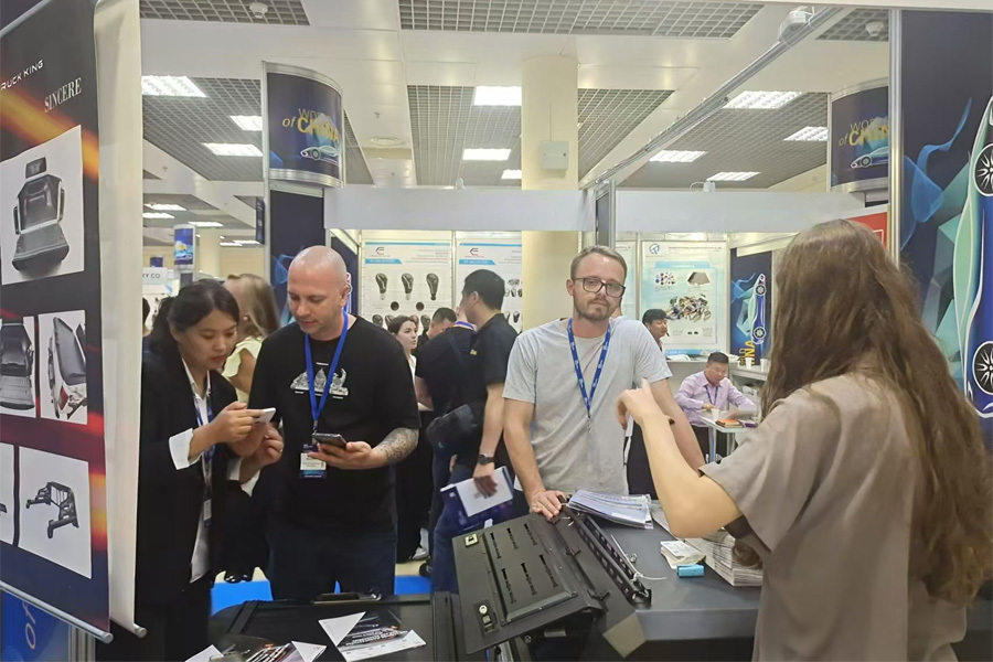 Congratulations to Henan Truck-King on the successful completion of the Russian MIMS exhibition