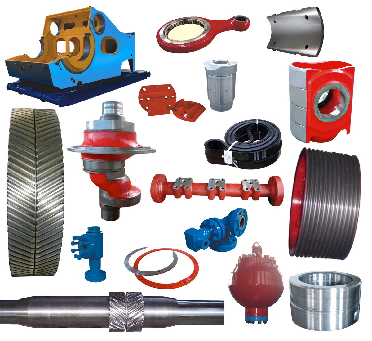 MUD PUMP POWER END COMPONENTS   