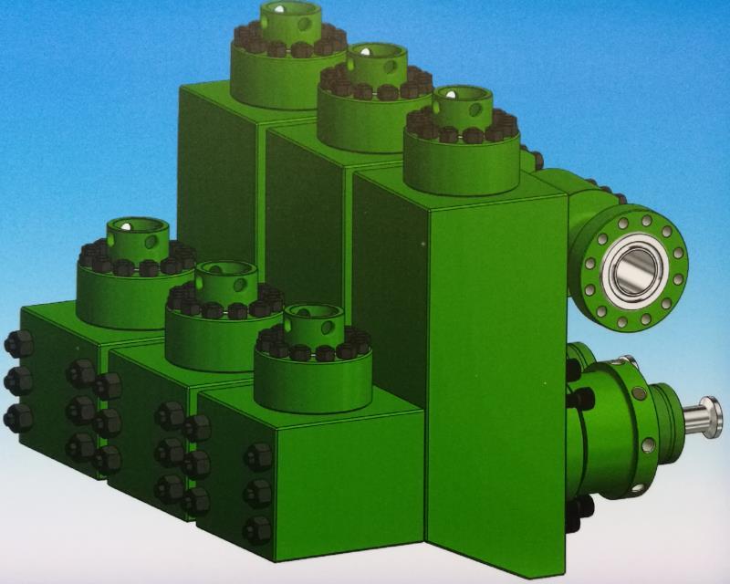 L SHAPE FLUID ENDS