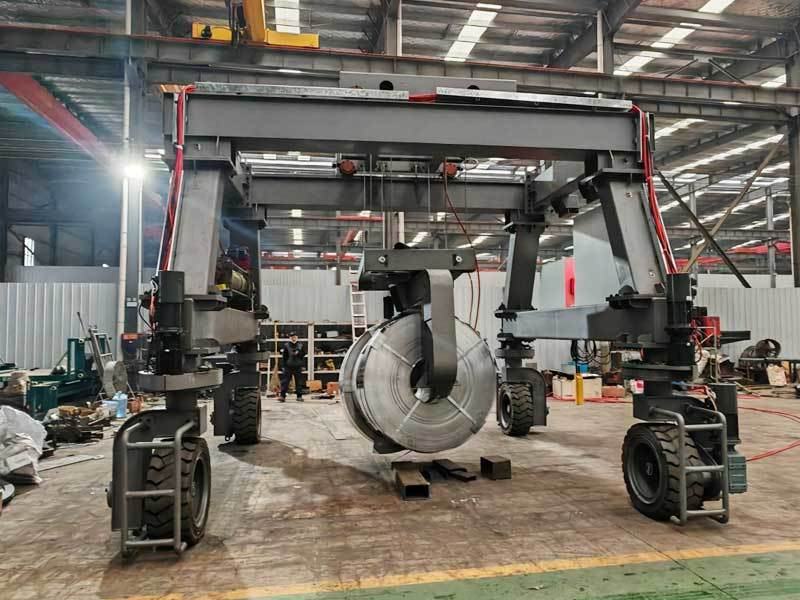 Customer Service Case of Rubber Tire Container Gantry Crane