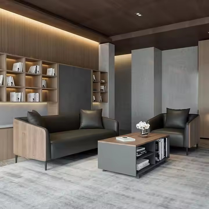 Refined Comfort in Professional Waiting Areas