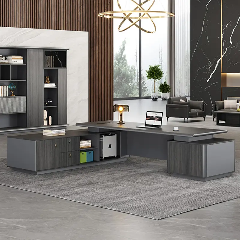Office Furniture Living Room Table boss Ceo Wooden Executive Office Table Desk Luxury for Sale