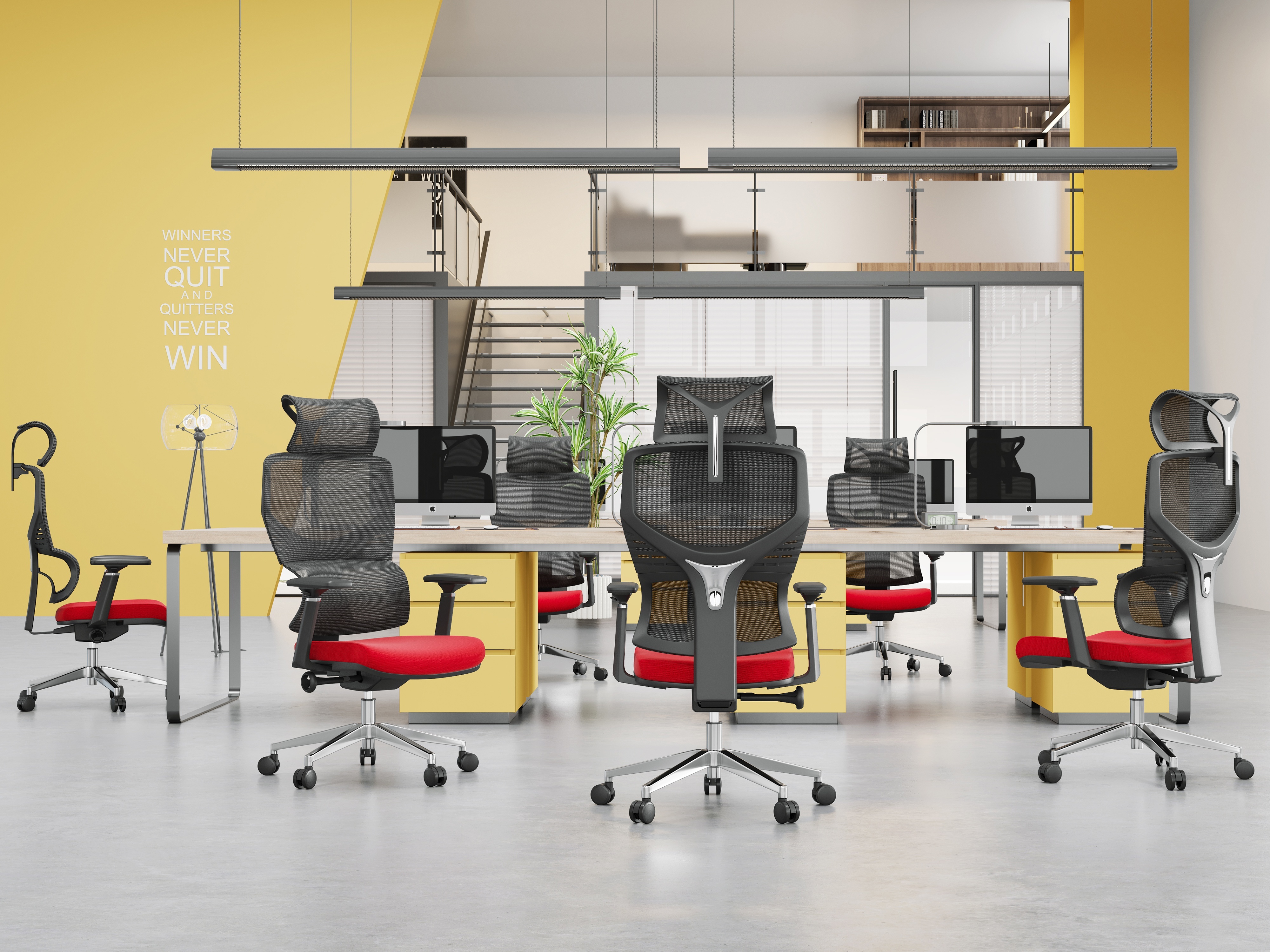 Ergonomic office chair—A669L