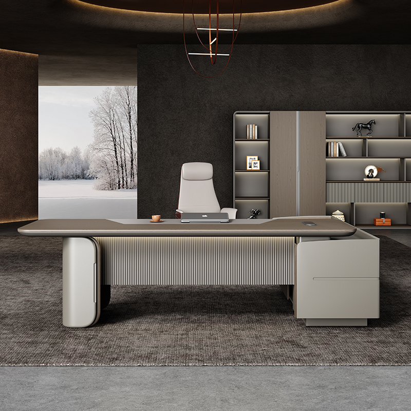 Manager CEO Luxury boss Office Table Modern Executive Desk—YH04