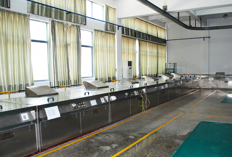 Fluorescence penetration testing line Fluorescence penetration testing line