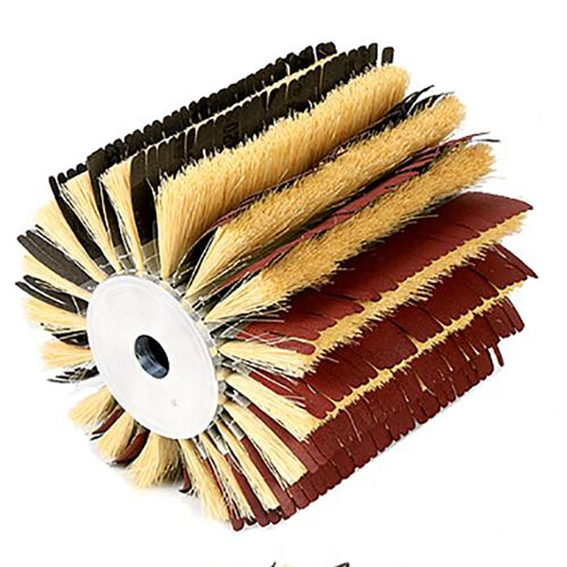 Polishing wheel brush