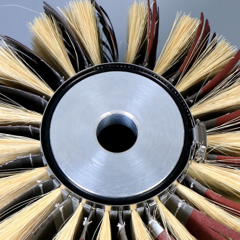 Polishing wheel brush