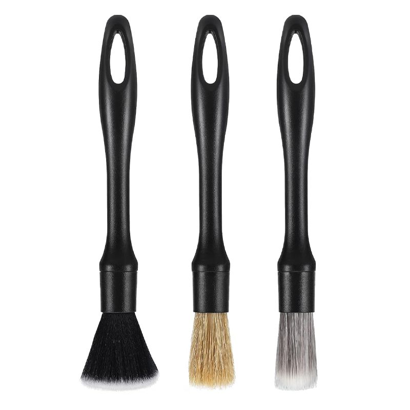 3PCS Multifunctional Car Detailing Brush Set