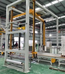 Fully Automatic Swing Arm Film Covering And Winding Integrated Machine