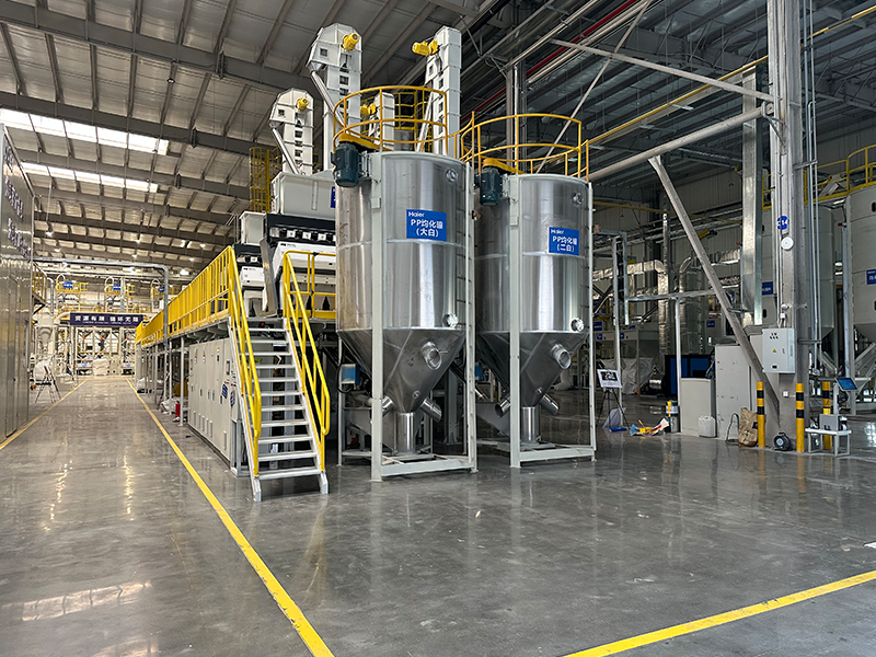 Haier Group Fridge Plastic Recycling System