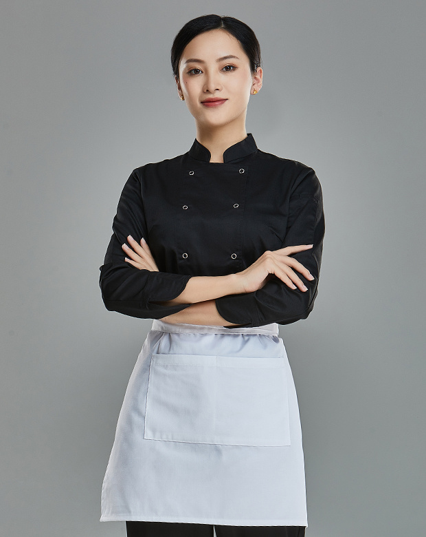 五爪扣厨师服