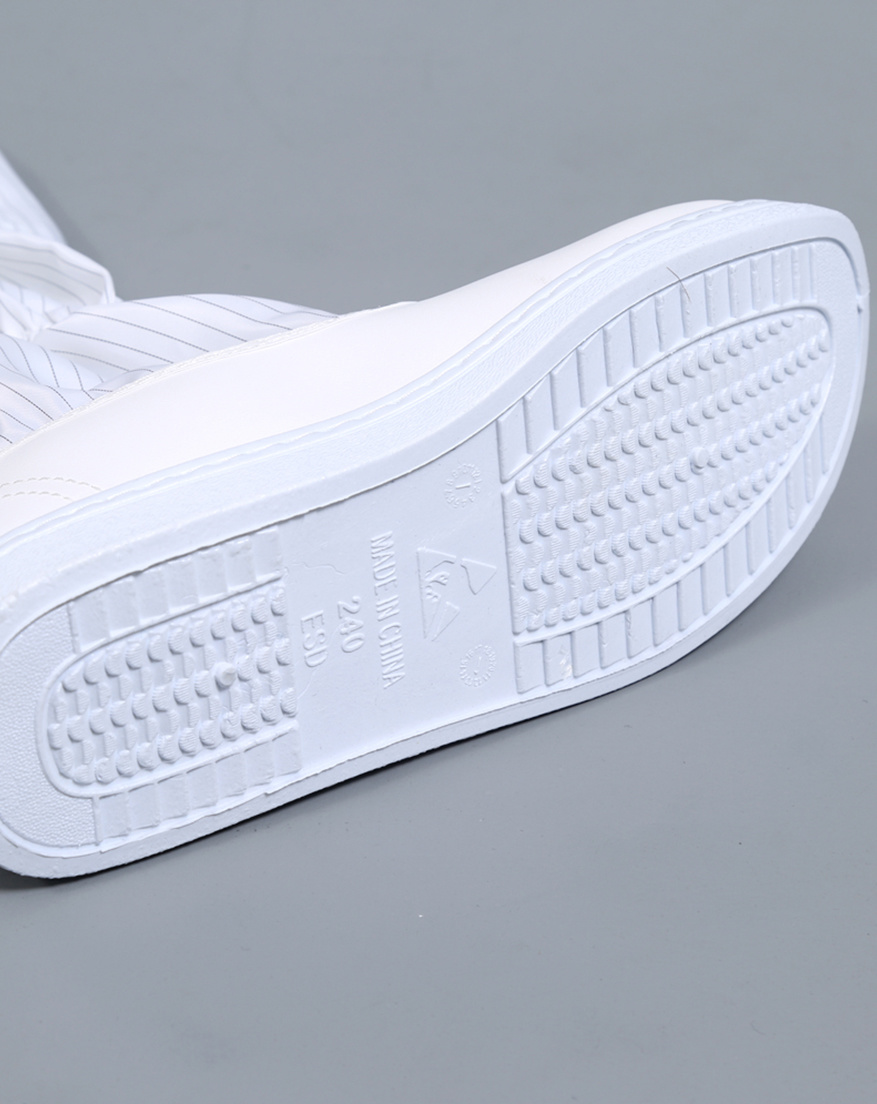 防静电长筒鞋PVC