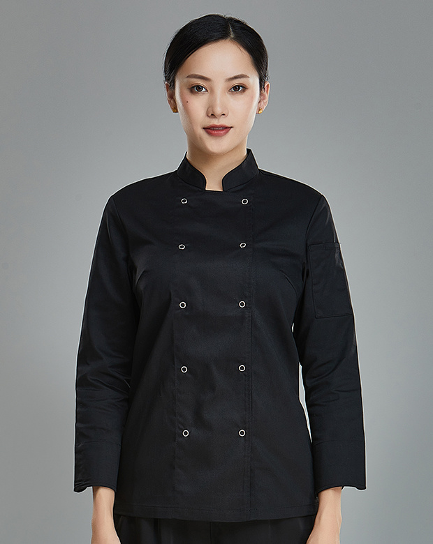 五爪扣厨师服