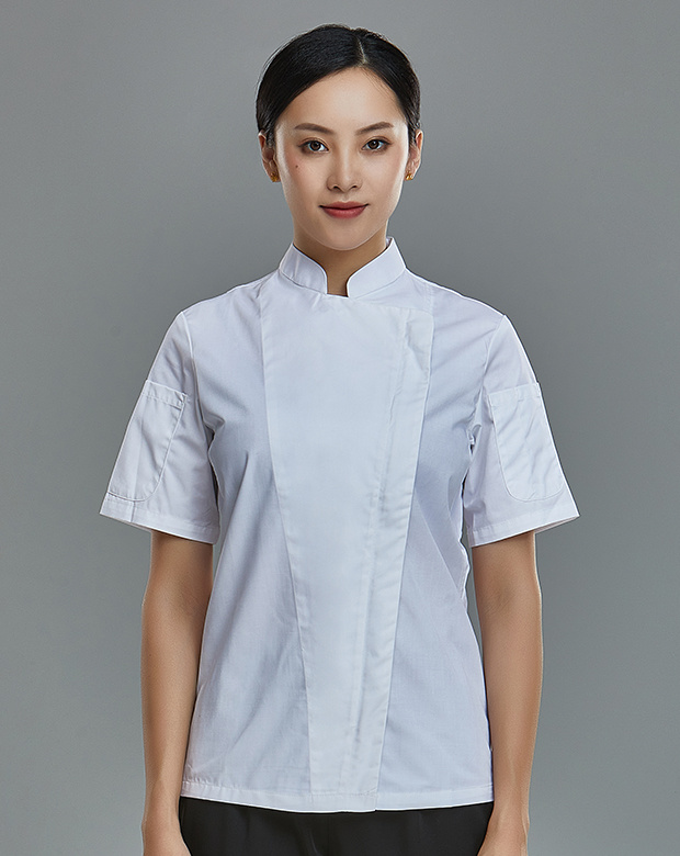 拉链厨师服