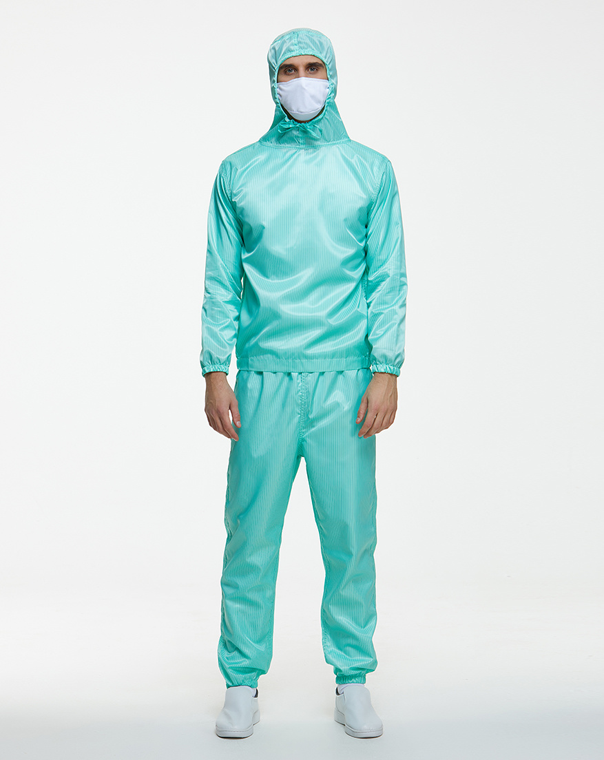 防静电洁净服 套头上二连 
