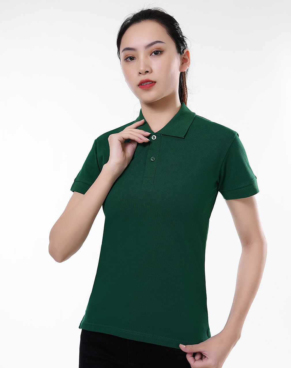 纯色POLO衫