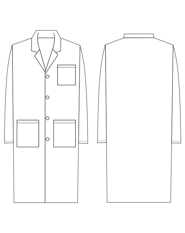 实验室白大褂