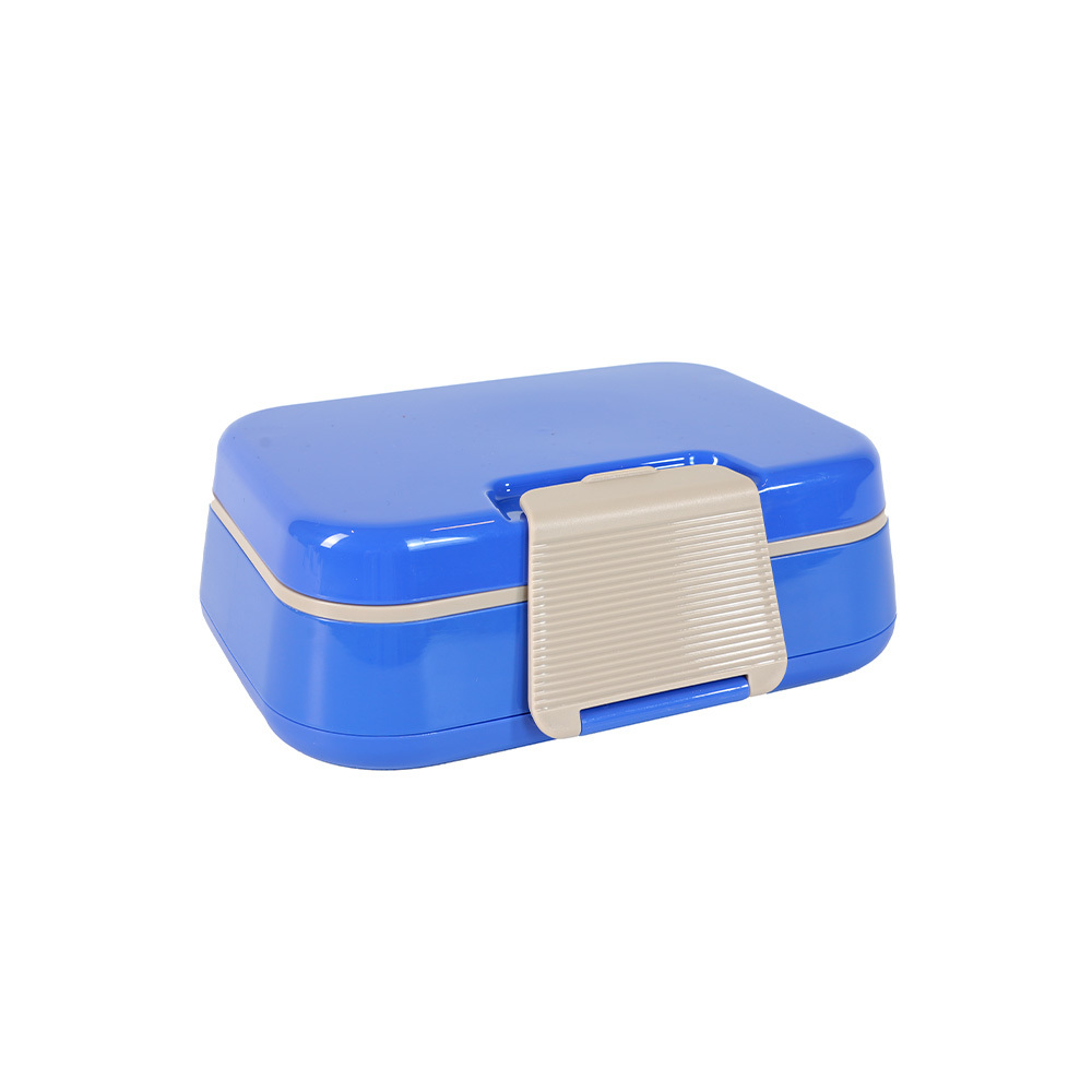 4 compartment lunch box with cutlery