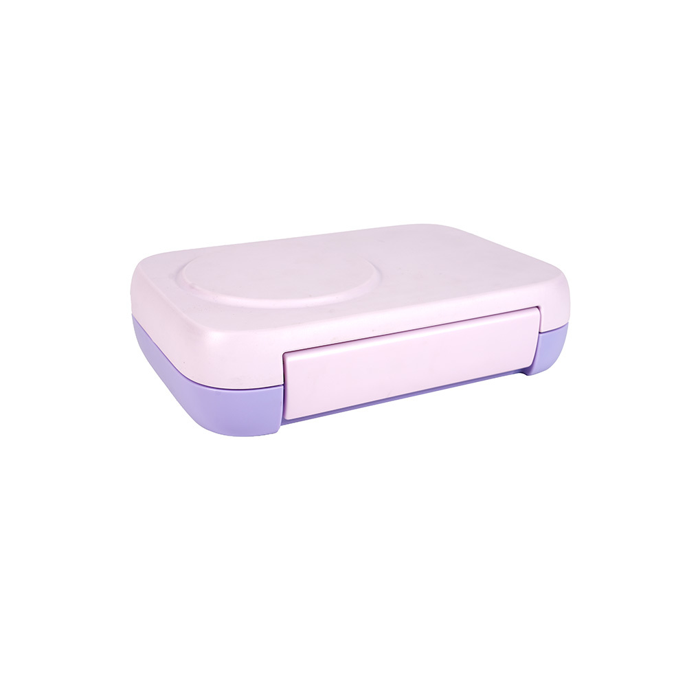 3 compartment lunch box with ice plate