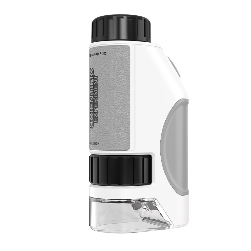 Portable handheld microscope