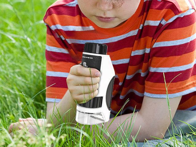 What are the benefits of a children's microscope
