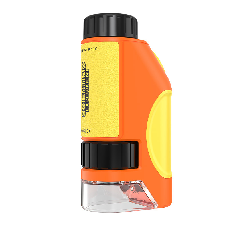 Portable handheld microscope