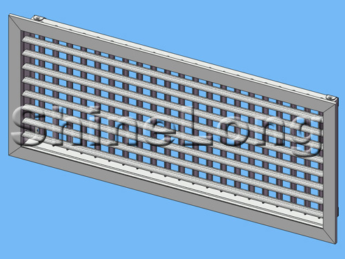 GH-1 double deflection grille